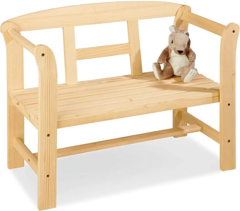 Pinolino Banc De Jardin Enfant épicéa Massif Clair Maja