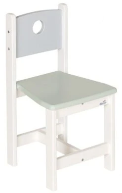 Chaise Hêtre Blanche Colorée Pepino