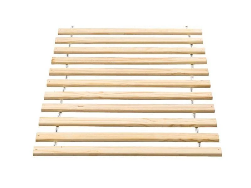 Lit Cabane 90x200 Cm Et Sommier Pin Massif Toit Blanc Mila – Image 2