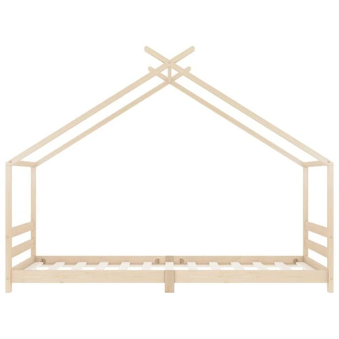 Lit Cabane Enfant Bois De Pin Massif 90 X 200 Cm – Image 4