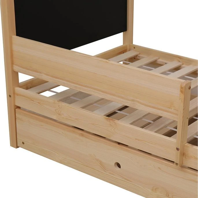 Lit Cabane Pin Massif Clair Idylle 90x190 Cm – Image 4