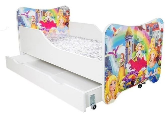 Lit Enfant Ă Tiroir Princesse 80x160