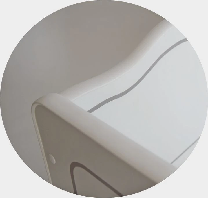 Lit Enfant Avec Tiroirs De Rangement Bois Blanc 80x160 Cm Petit Coeur Gris Belly – Image 9