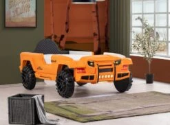 Lit Enfant Jeep Orange
