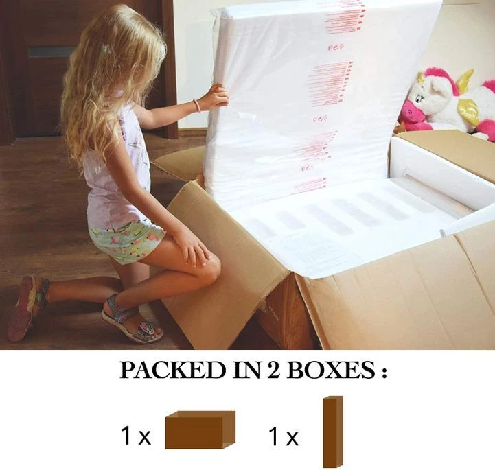 Lit Enfant Vert Avec Sommiers Et Barrière De Sécurité Amovible Drimy – Image 8