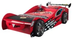 Lit Voiture Racing Rouge Lumineux