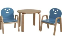Set Table Et 2 Chaises Enfant Lodi Bleu