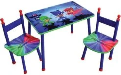 Table Rectangulaire Et 2 Chaises Pyjamasques